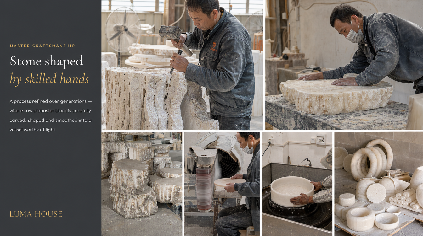 Alabaster - Stone Shaped by Skilled Hands