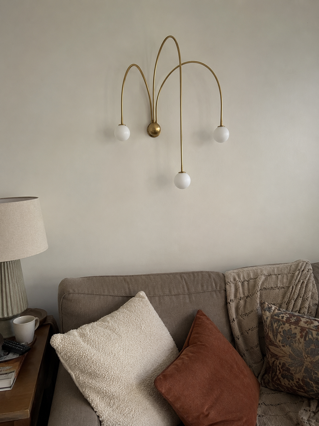 Nebula | Glass Globe Cluster Wall Sconce