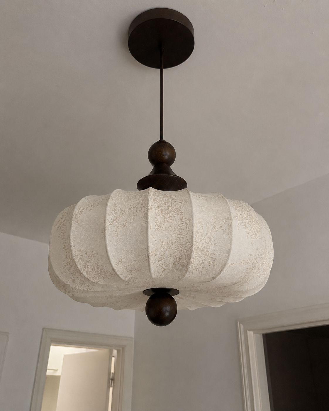 Juliette | Pleated Petal Pendant