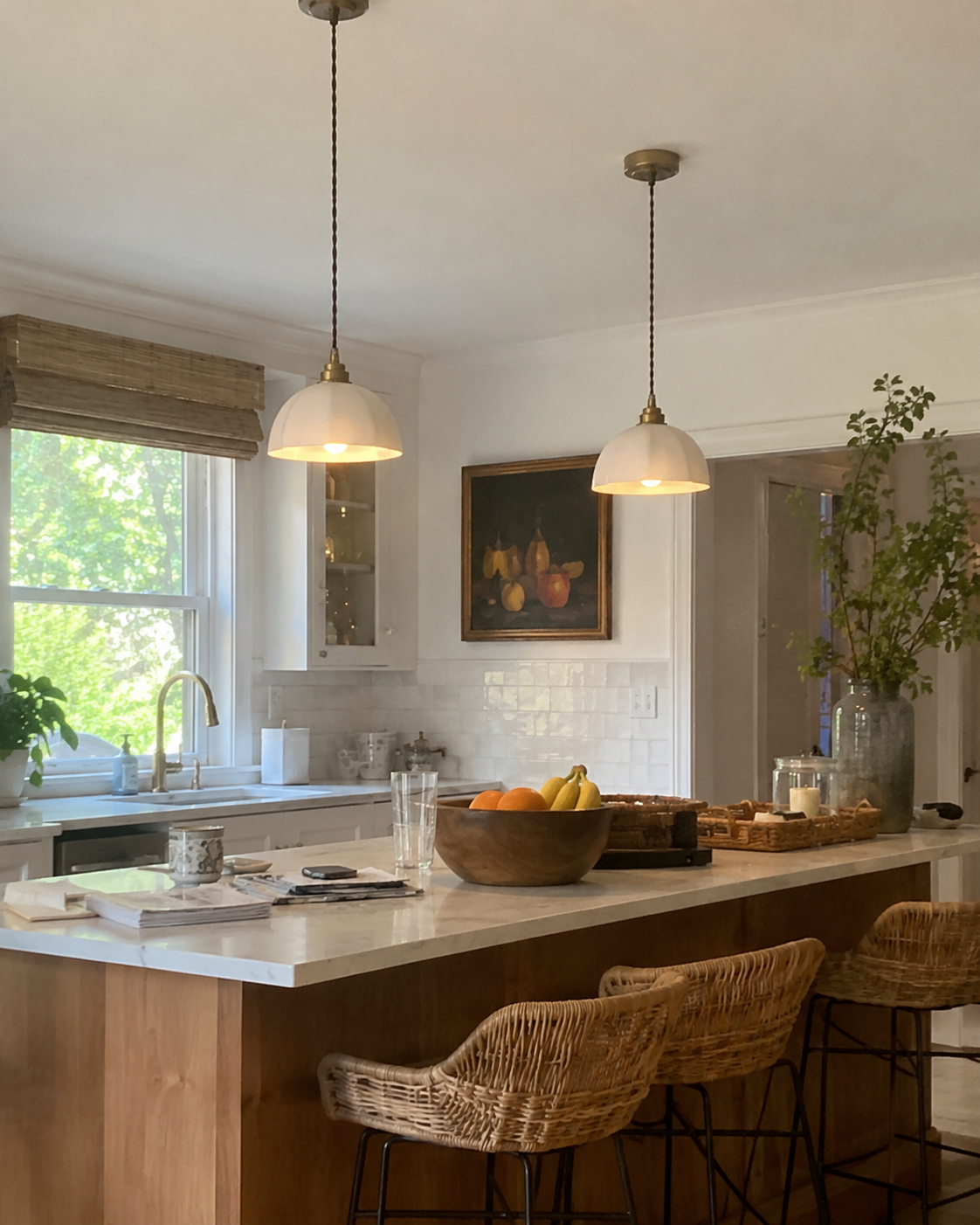 Celeste | Japanese Wabi-Sabi Brass Designer Pendant Light
