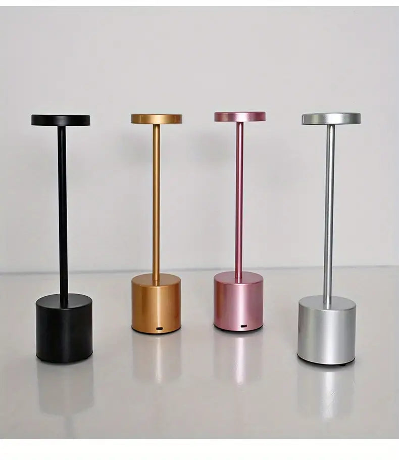 Modern LED Desk Lamp with USB Rechargeable Battery