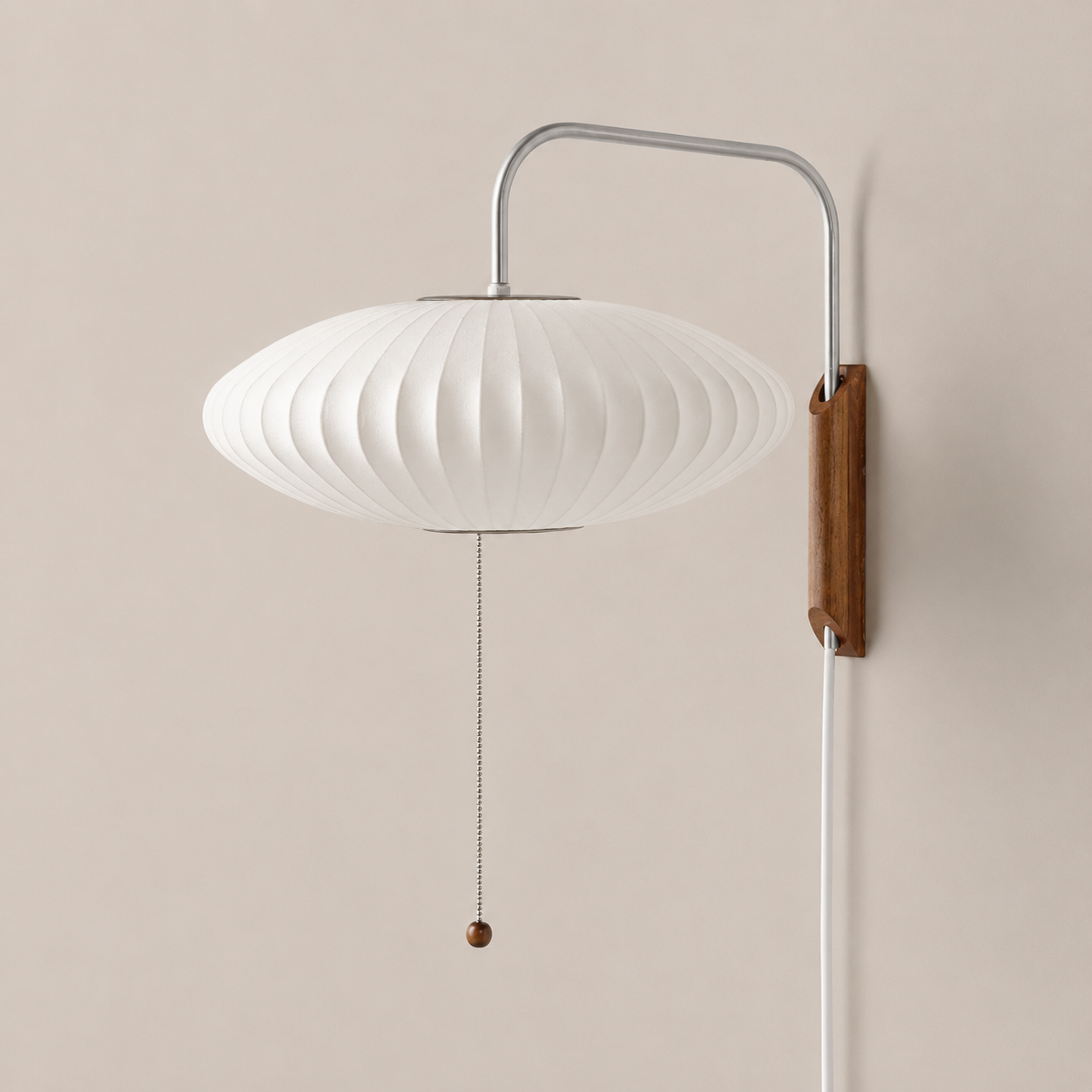 Kai | Silk Cocoon Wall Sconce