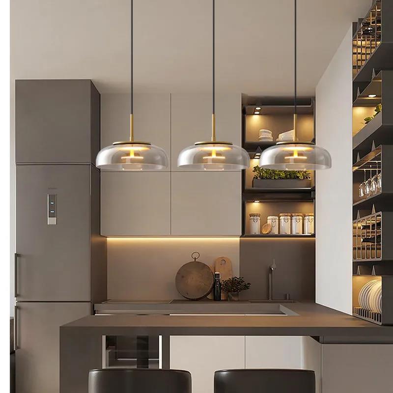 Nordic Style Single Pendant Light for Living Spaces