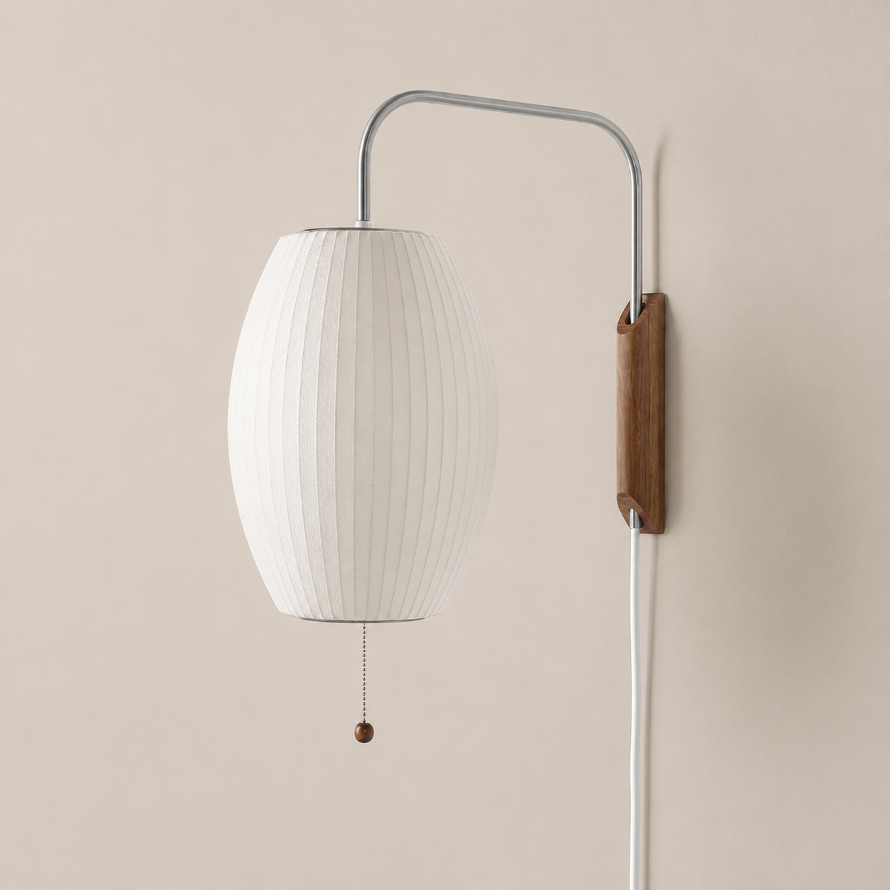 Kai | Silk Cocoon Wall Sconce