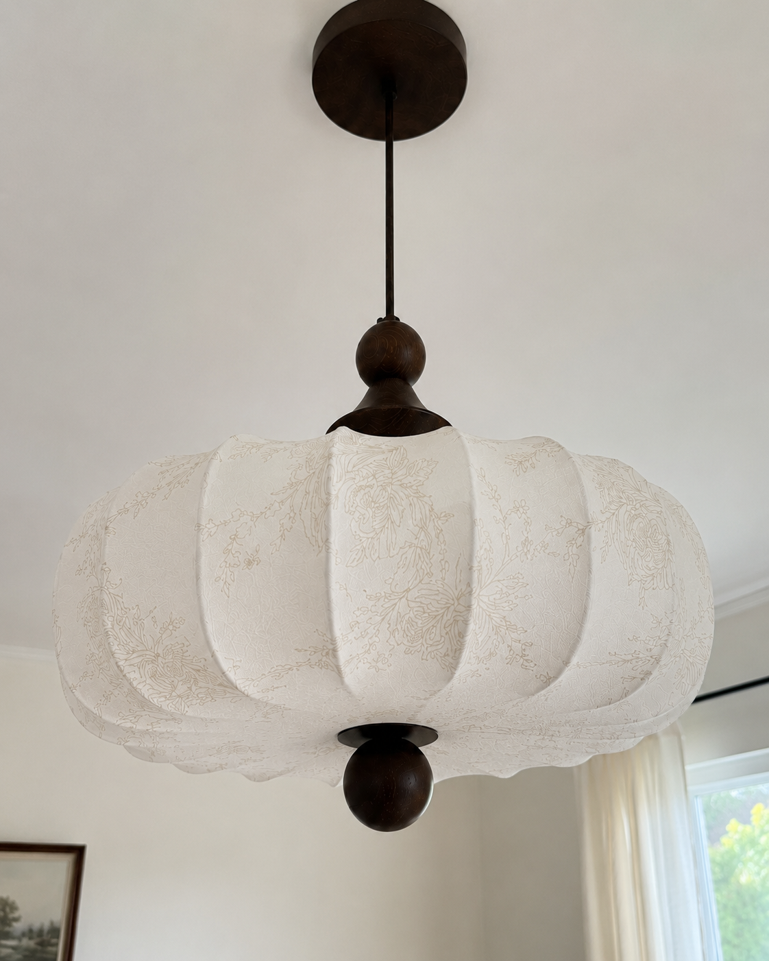 Juliette | Pleated Petal Pendant