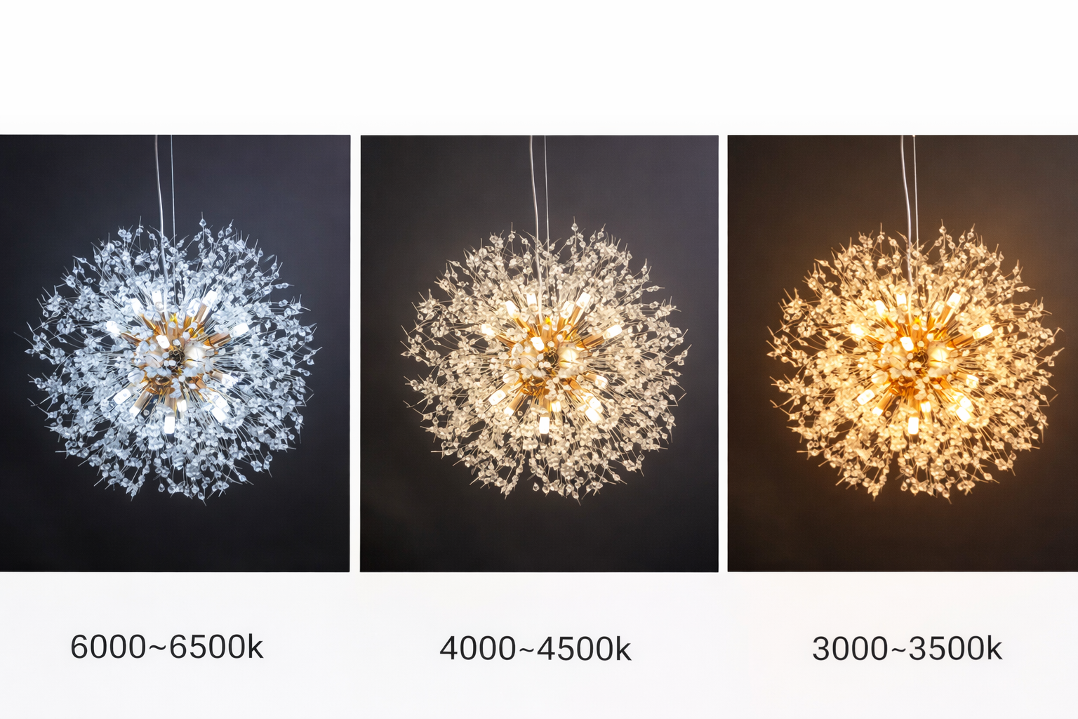 Dandelion Crystal Chandelier