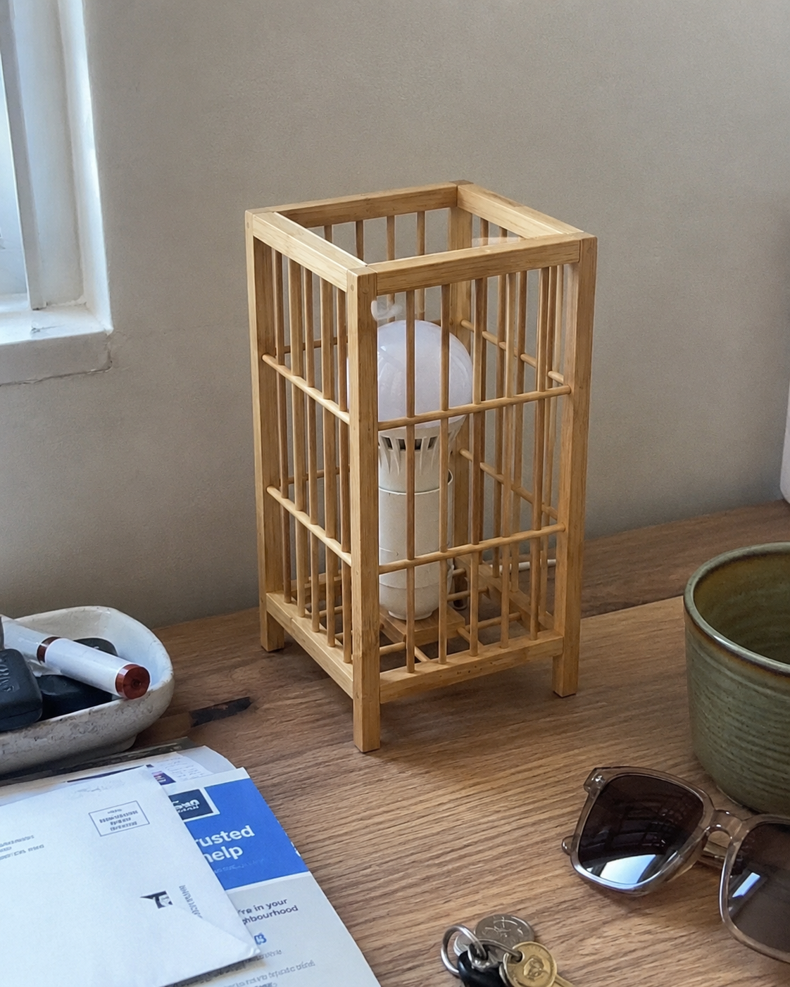 Shoji | Bamboo Lantern Table Lamp