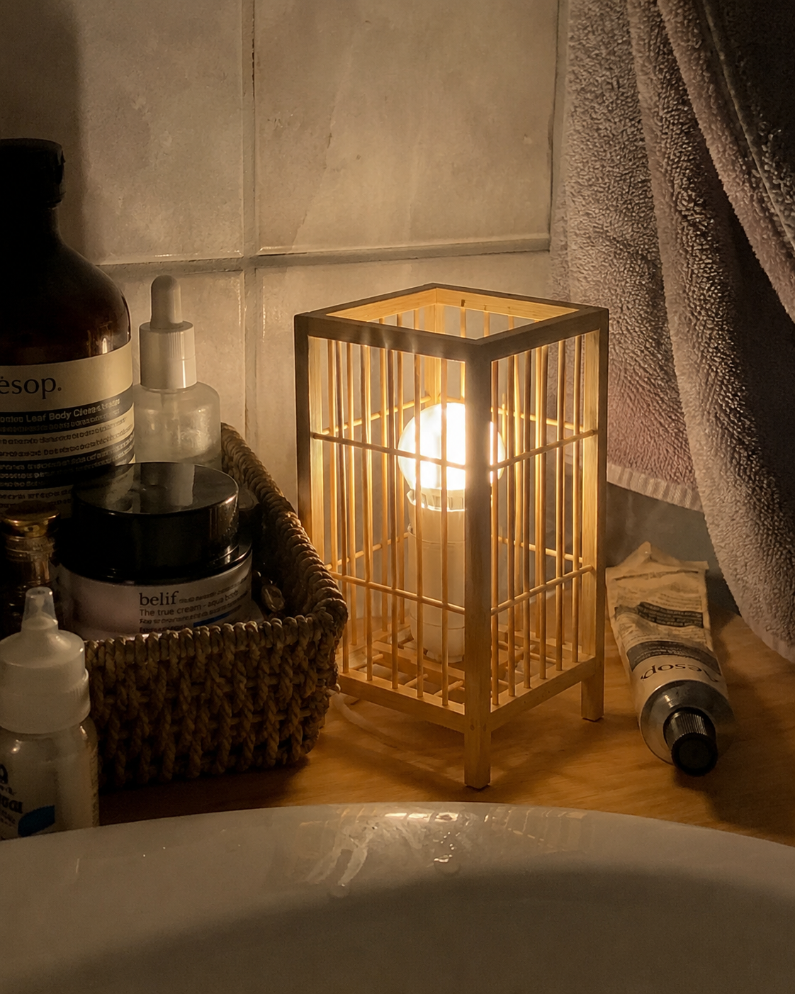 Shoji | Bamboo Lantern Table Lamp