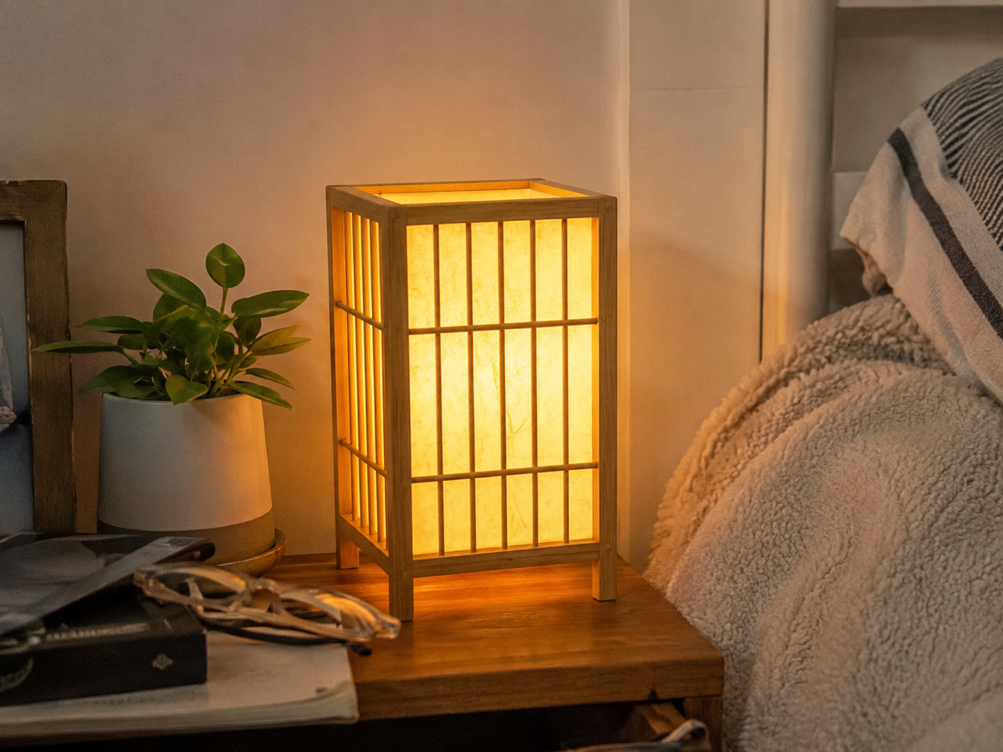 Shoji | Bamboo Lantern Table Lamp