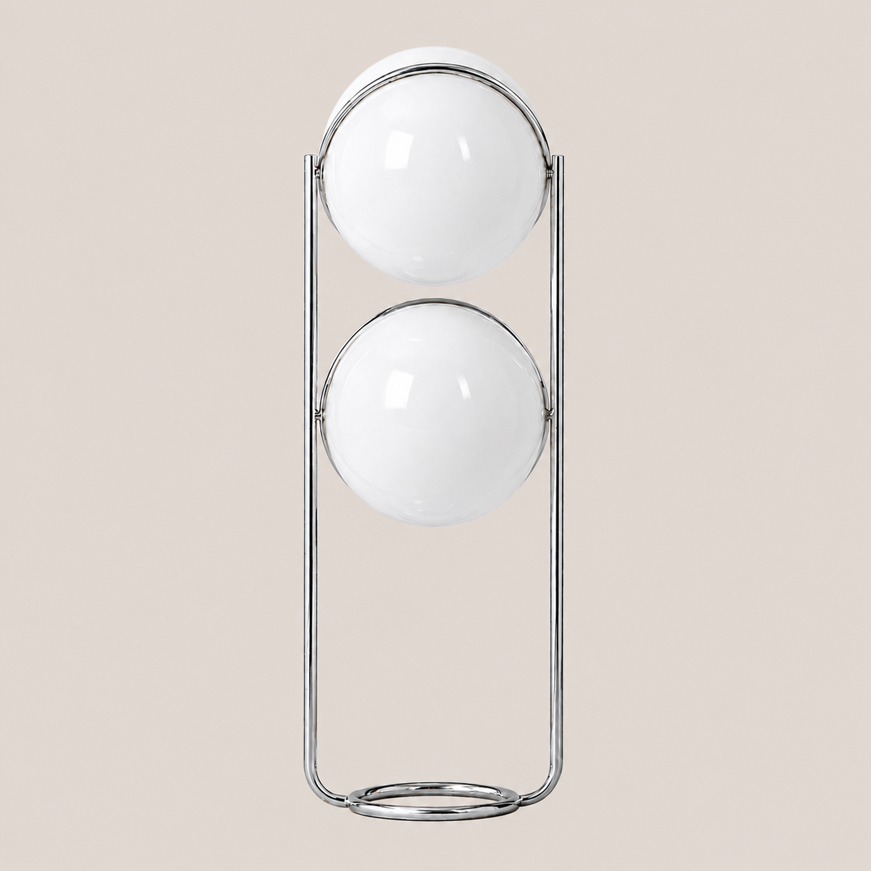 Rune | Bauhaus Acrylic Globe Floor Lamp