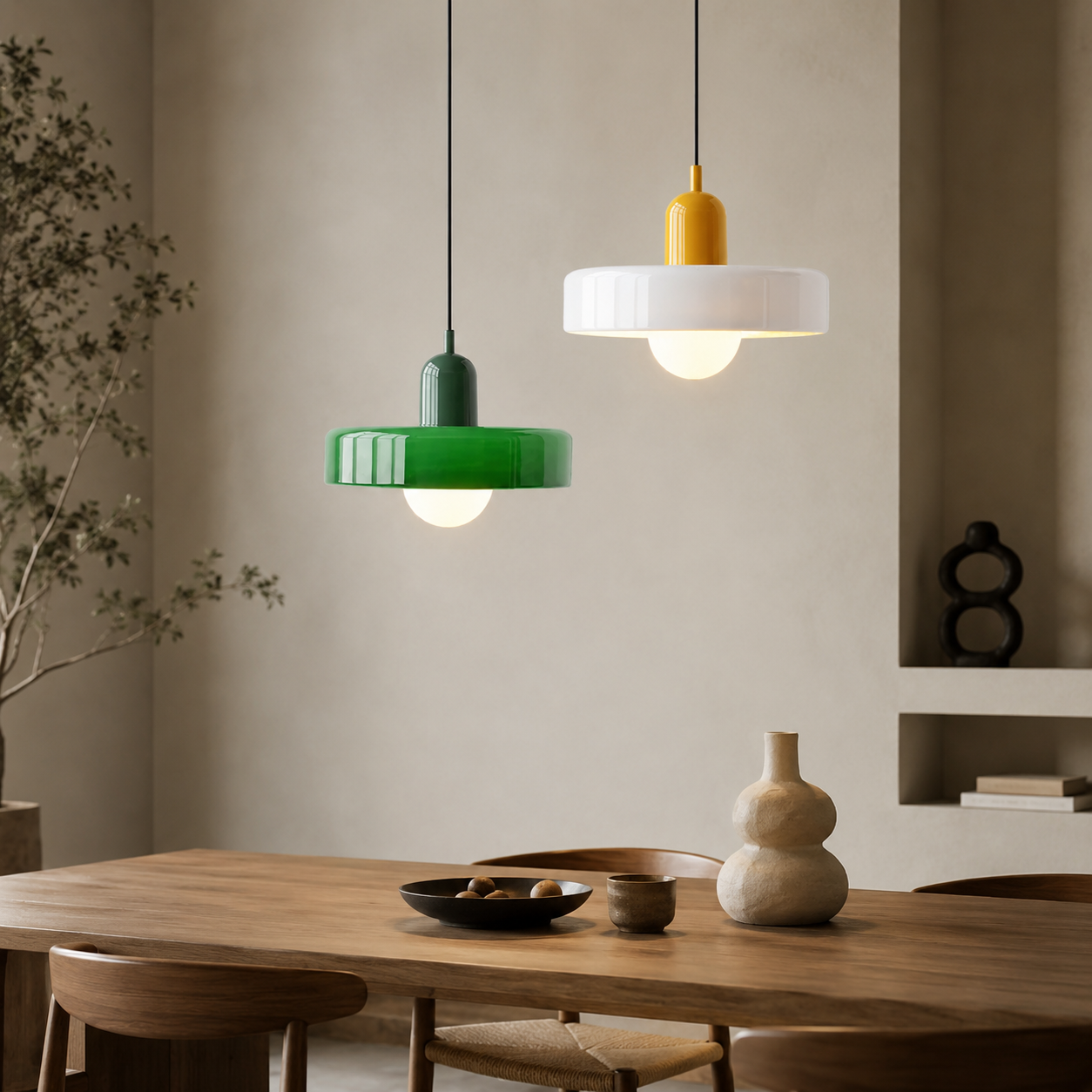Marielle | Nordic Retro Glass Pendant Light