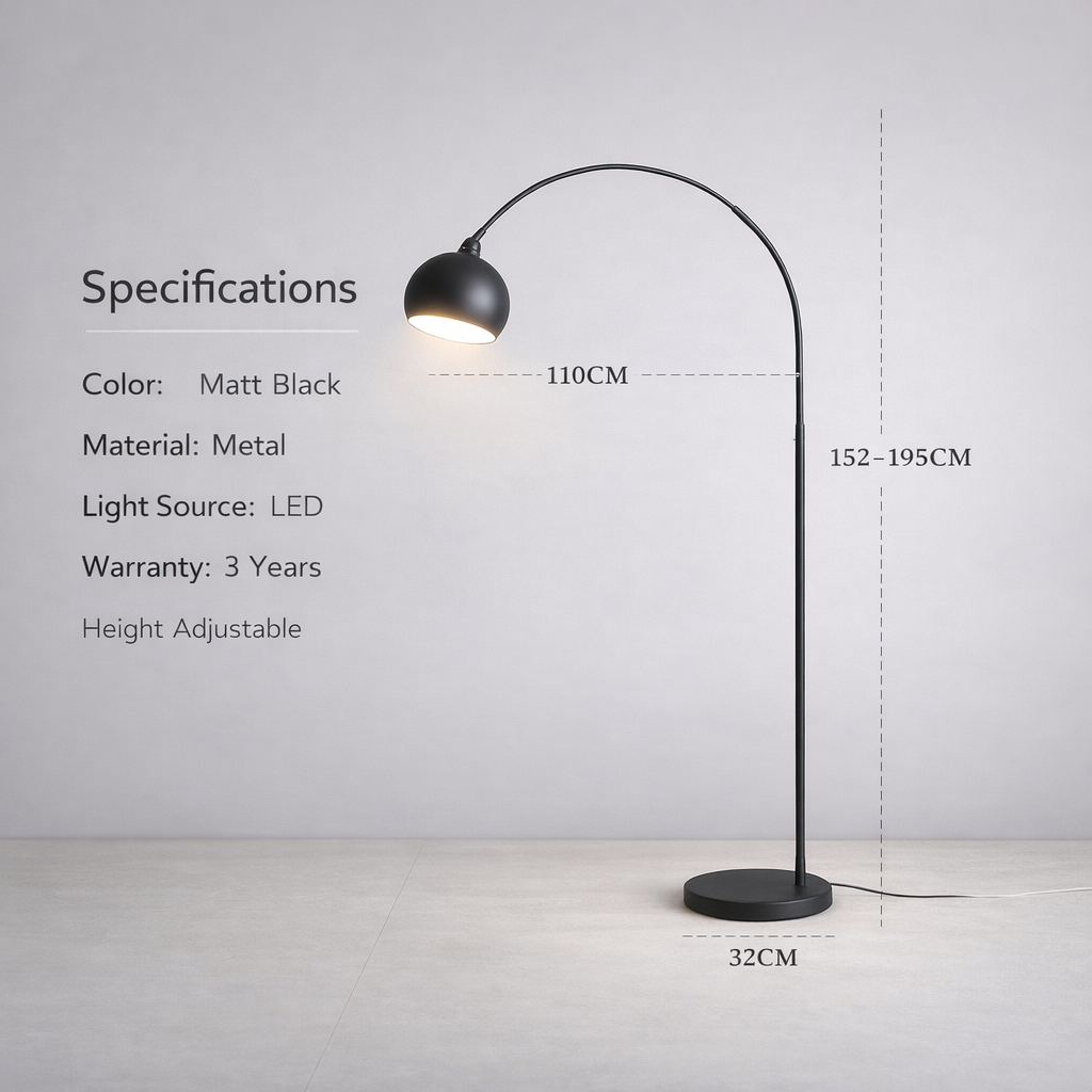 Modern Nordic Minimalist Fishing Floor Lamp Design