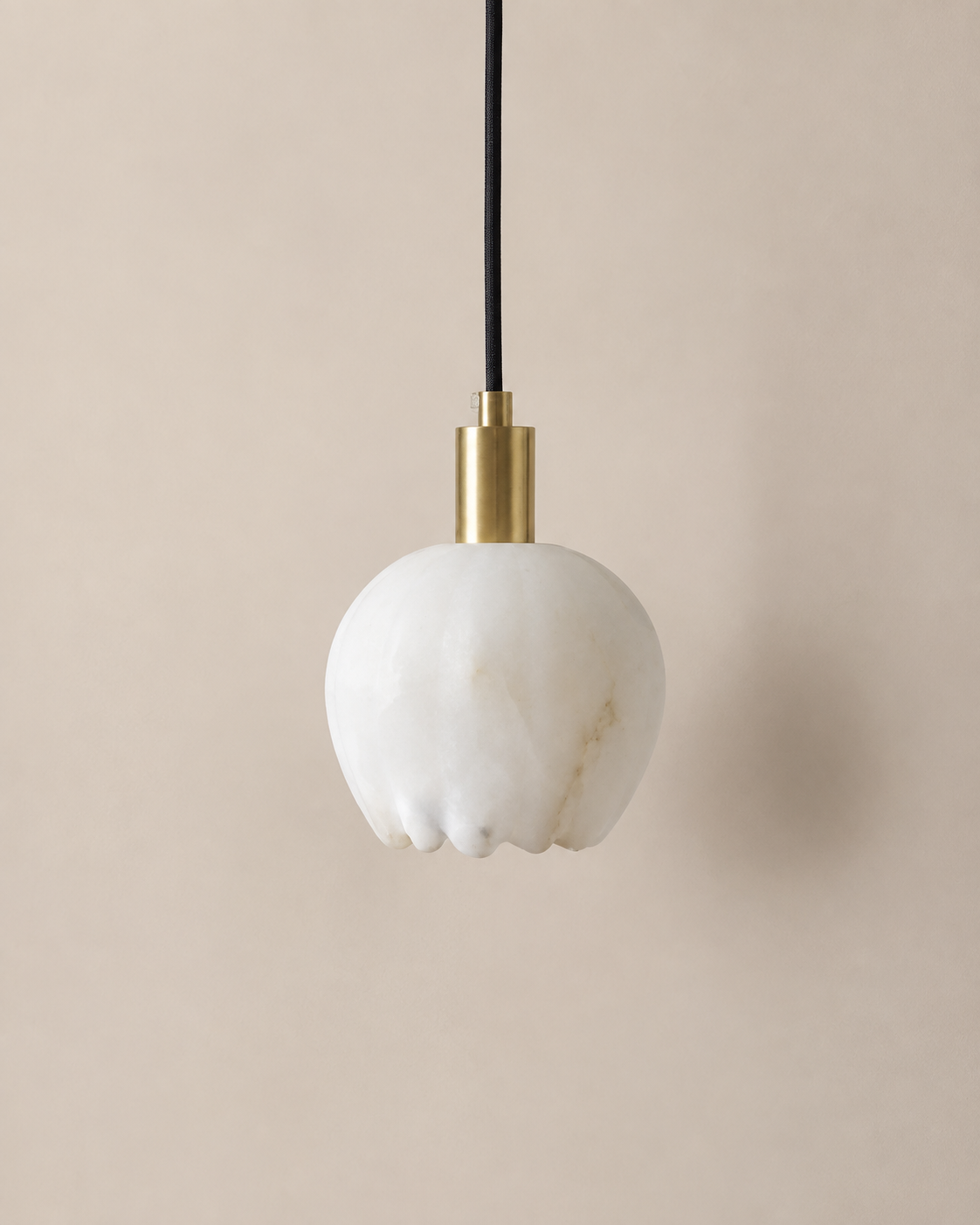Peony | Marble Tulip Pendant Light