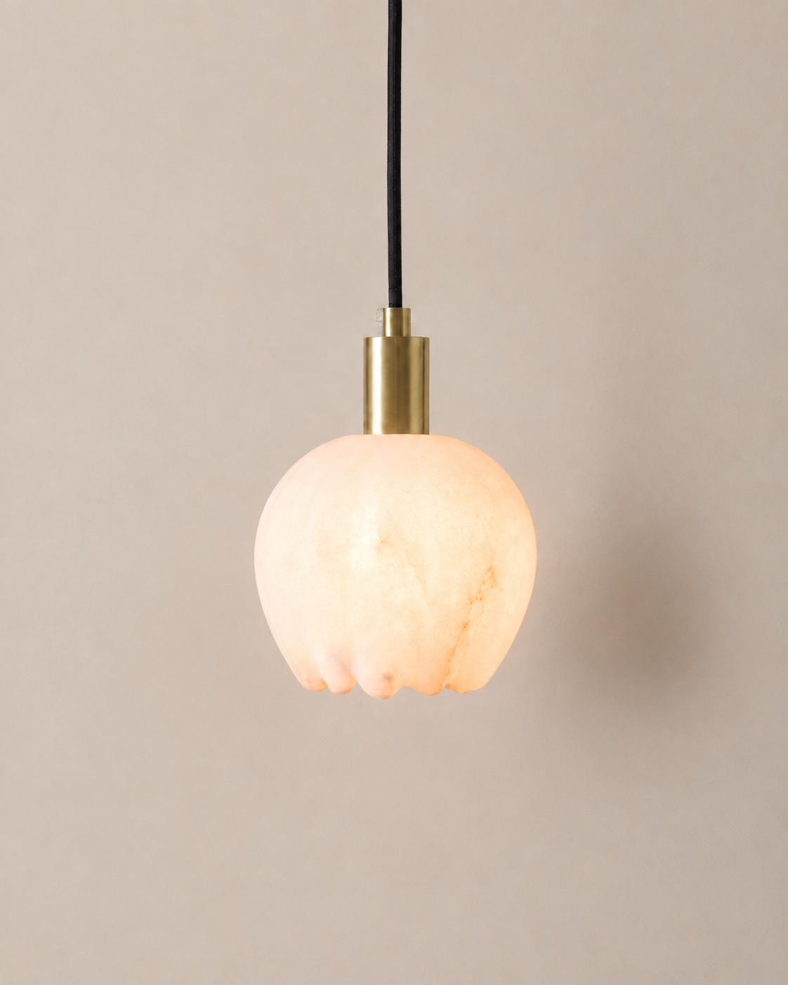 Peony | Marble Tulip Pendant Light