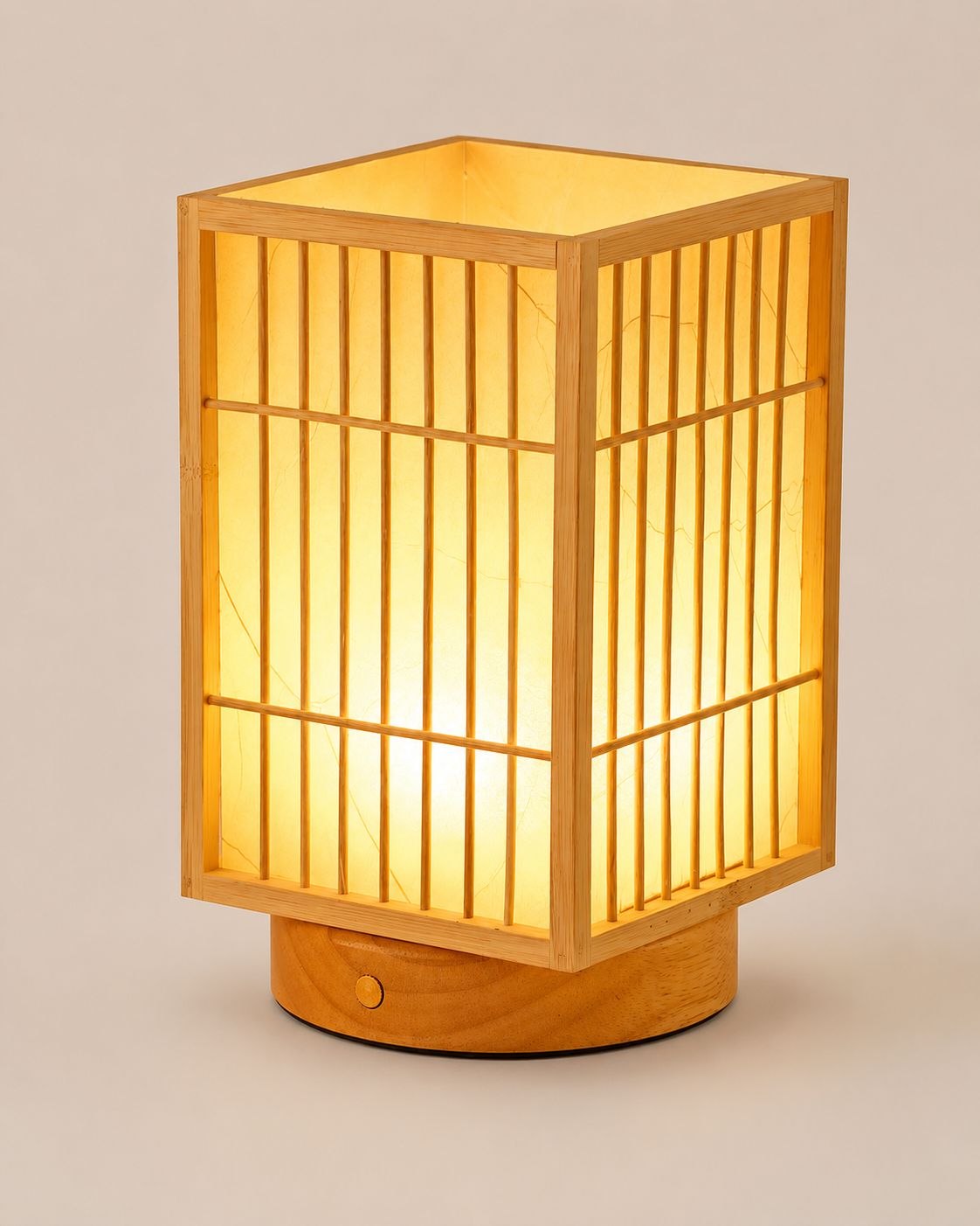 Kyoto | Handcrafted Bamboo Tatami Table Lamp