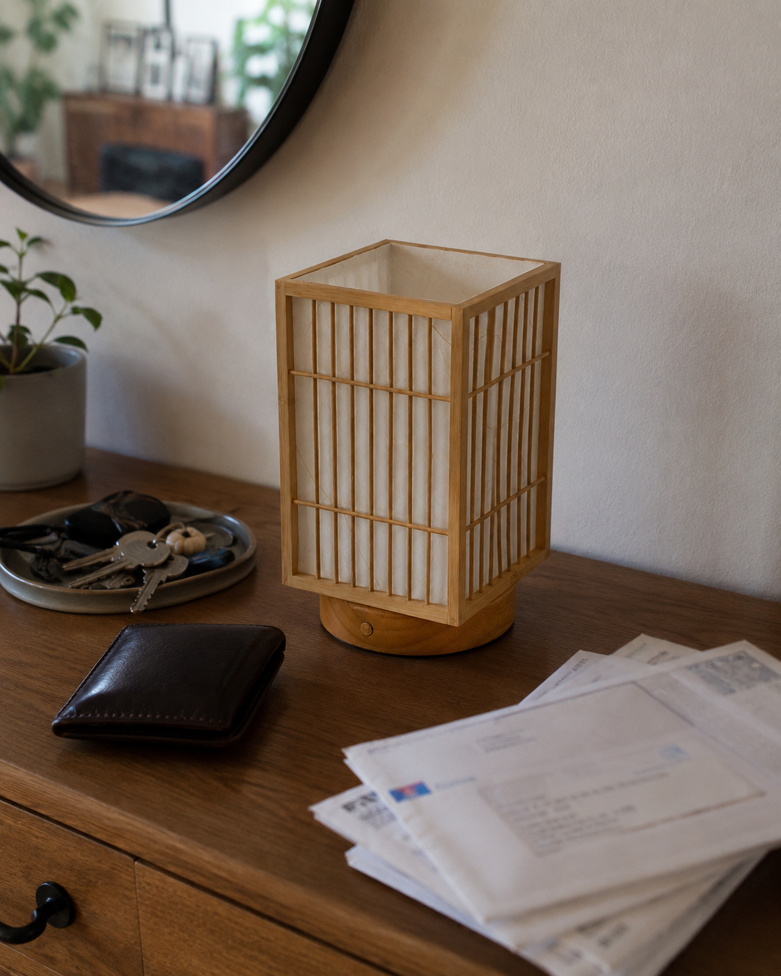 Kyoto | Handcrafted Bamboo Tatami Table Lamp