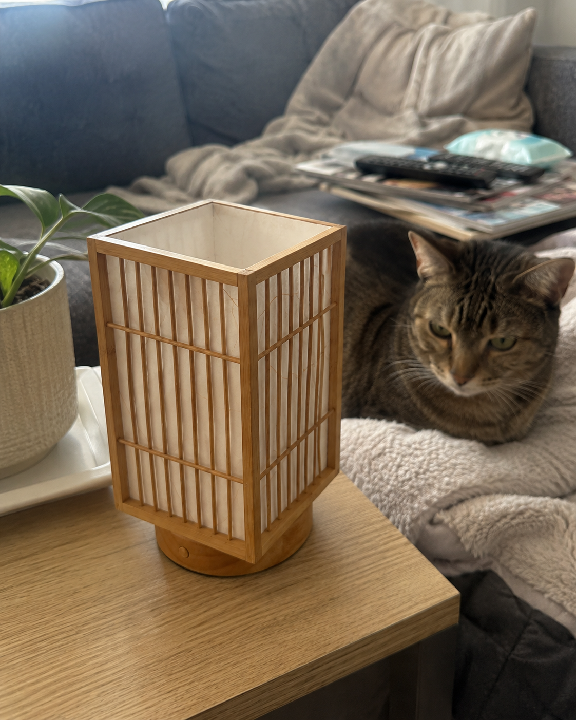 Kyoto | Handcrafted Bamboo Tatami Table Lamp