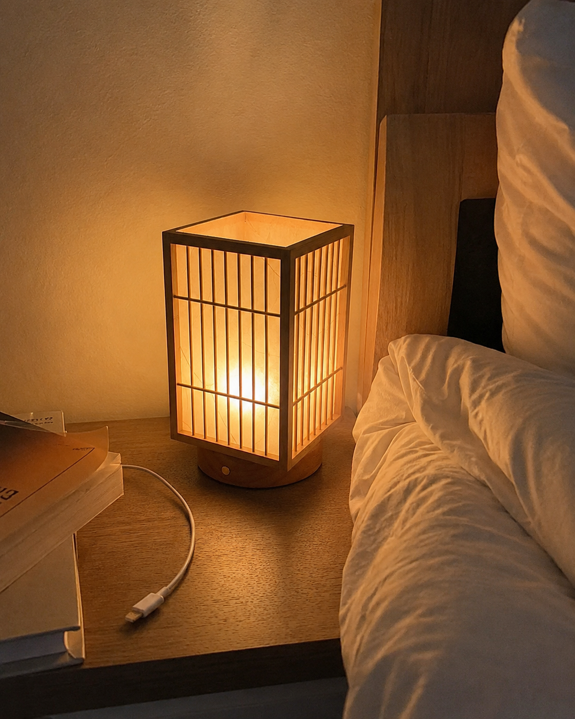 Kyoto | Handcrafted Bamboo Tatami Table Lamp