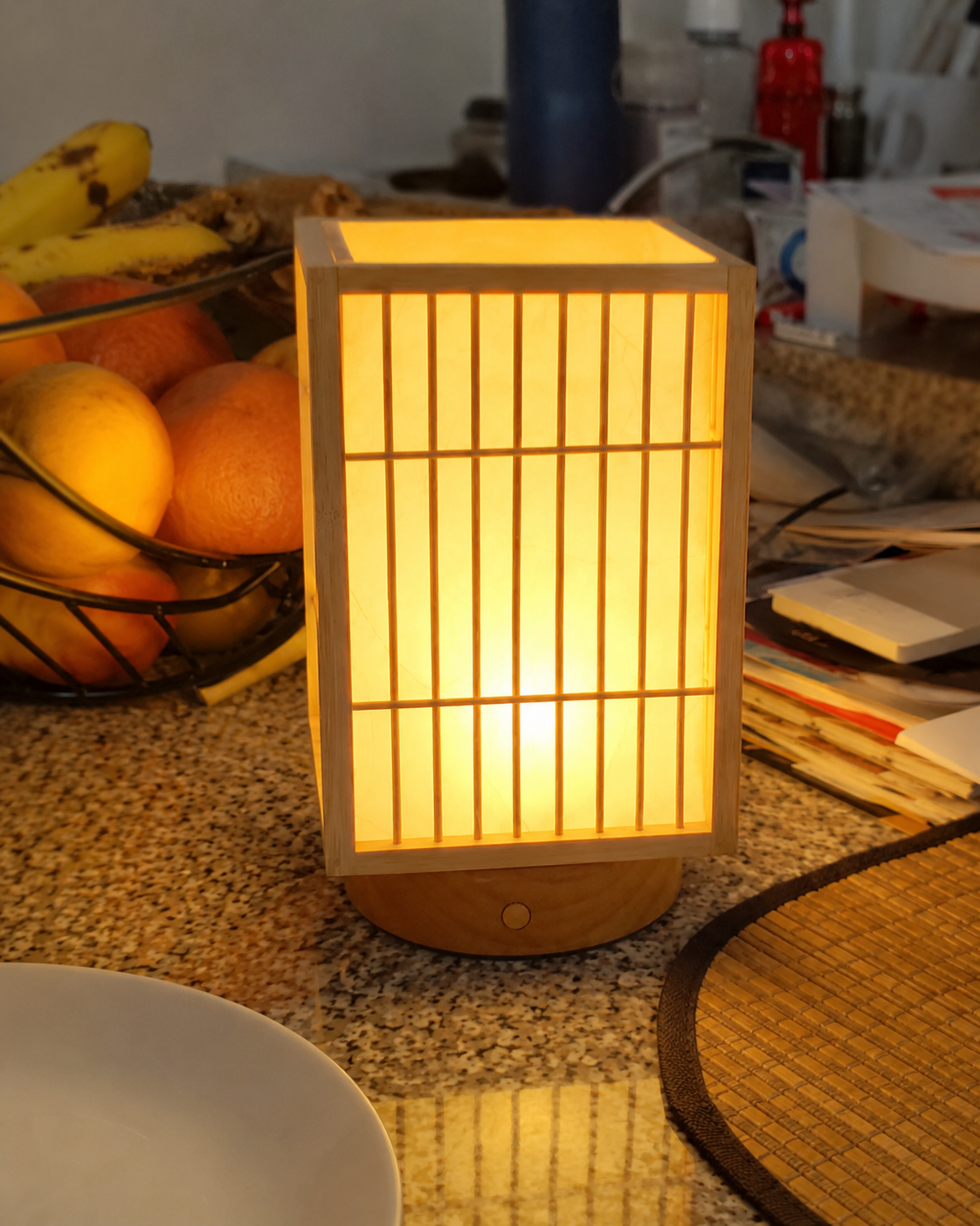 Kyoto | Handcrafted Bamboo Tatami Table Lamp