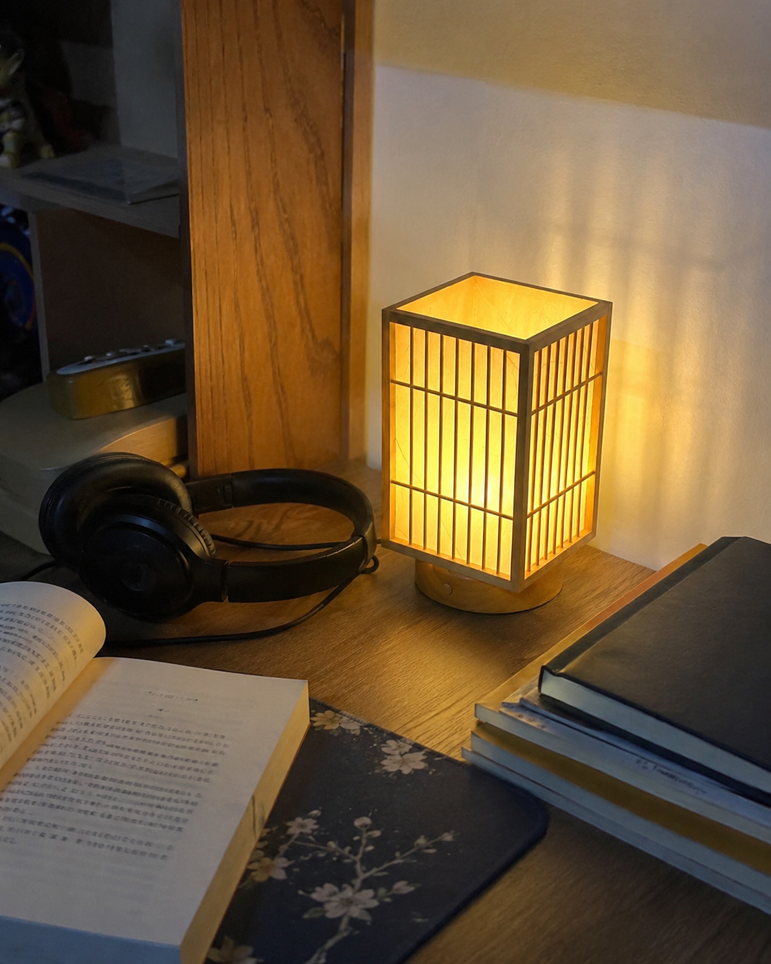 Kyoto | Handcrafted Bamboo Tatami Table Lamp