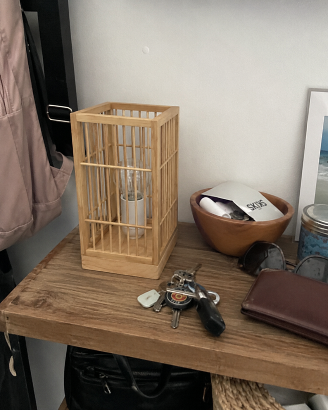 Kago | Bamboo Cage Table Lamp