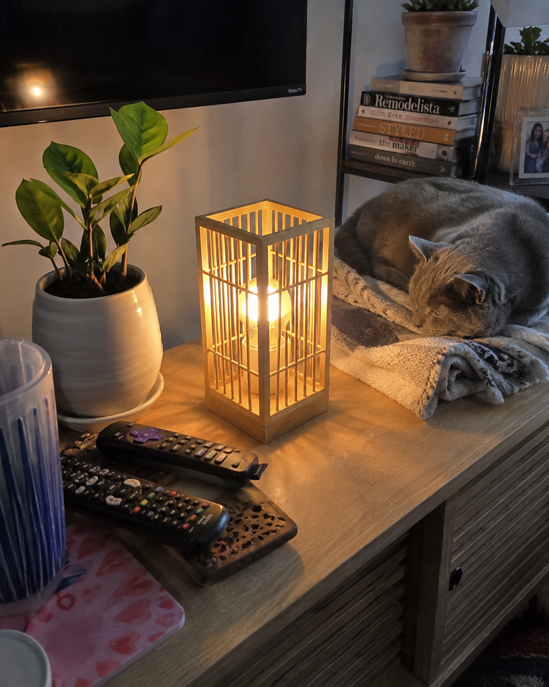 Kago | Bamboo Cage Table Lamp