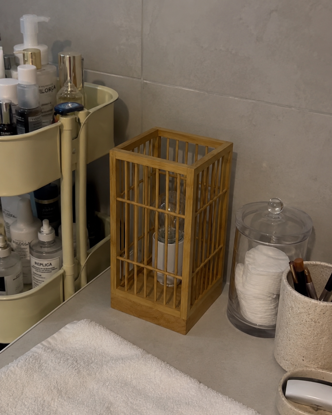 Kago | Bamboo Cage Table Lamp