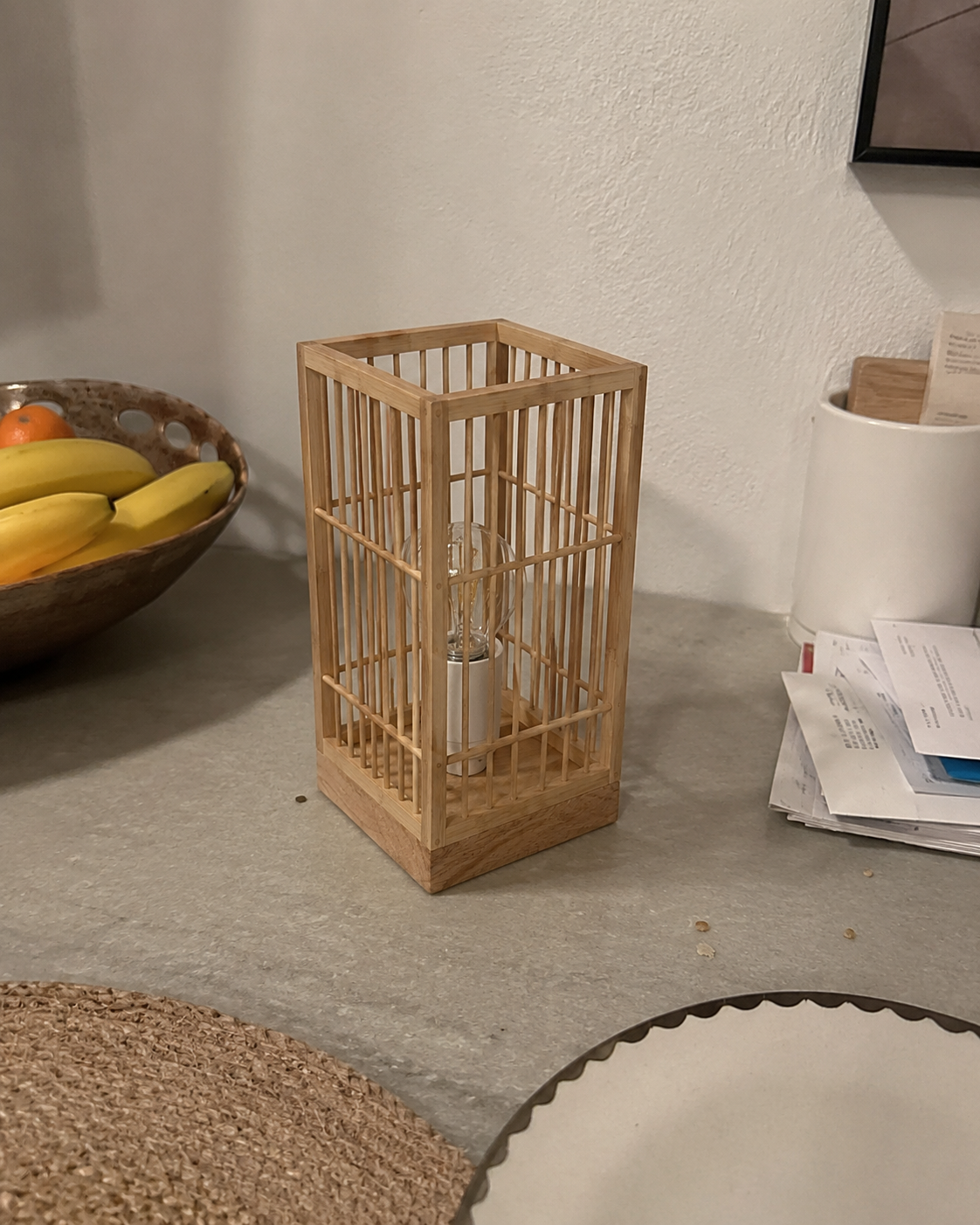 Kago | Bamboo Cage Table Lamp