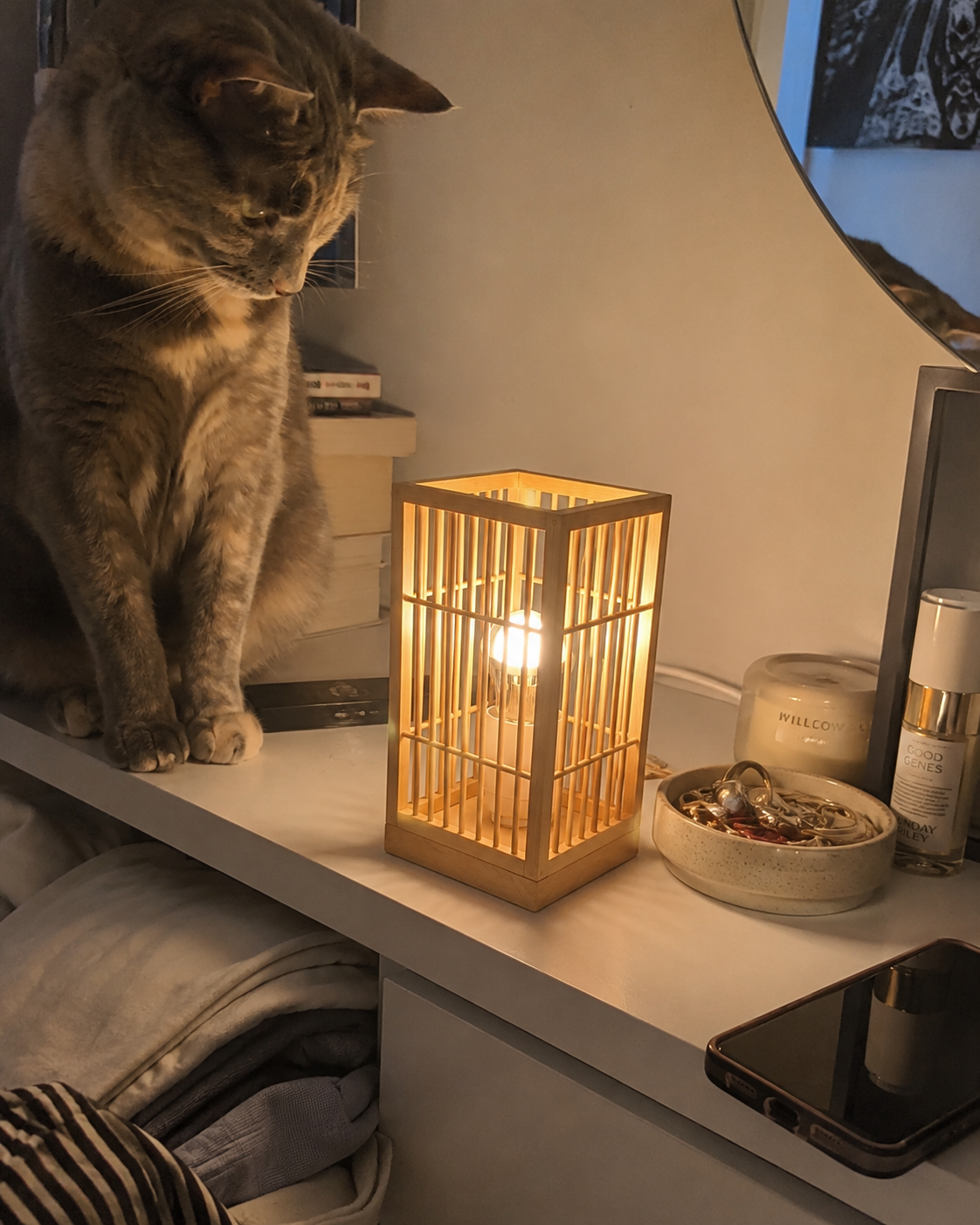 Kago | Bamboo Cage Table Lamp