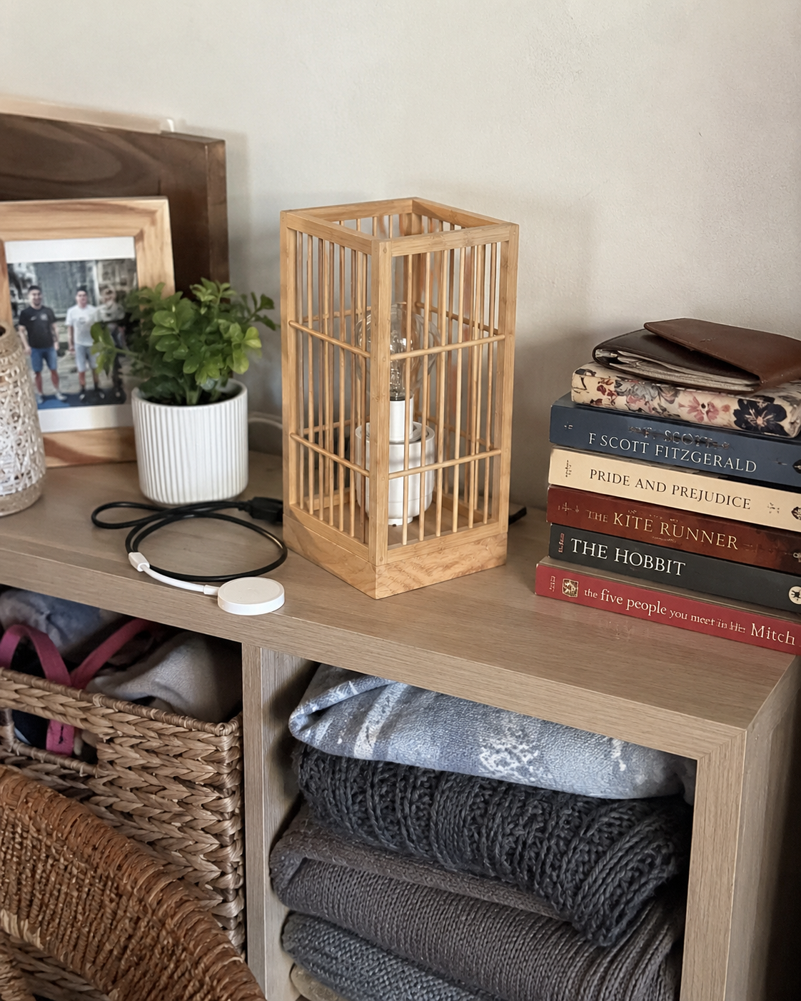 Kago | Bamboo Cage Table Lamp