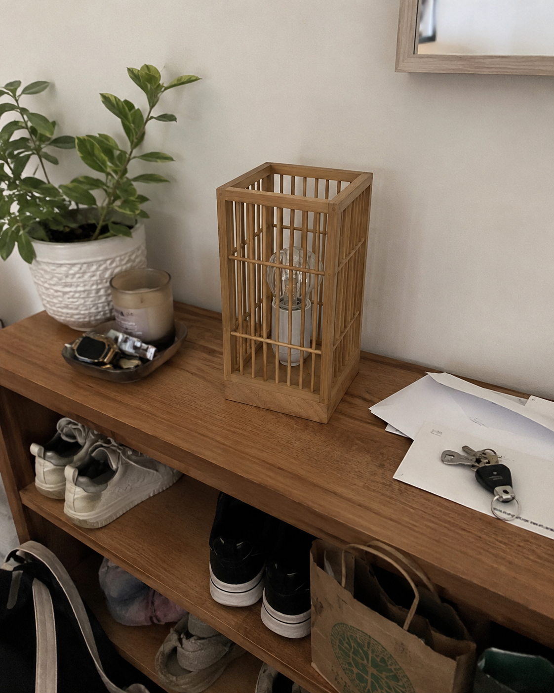 Kago | Bamboo Cage Table Lamp