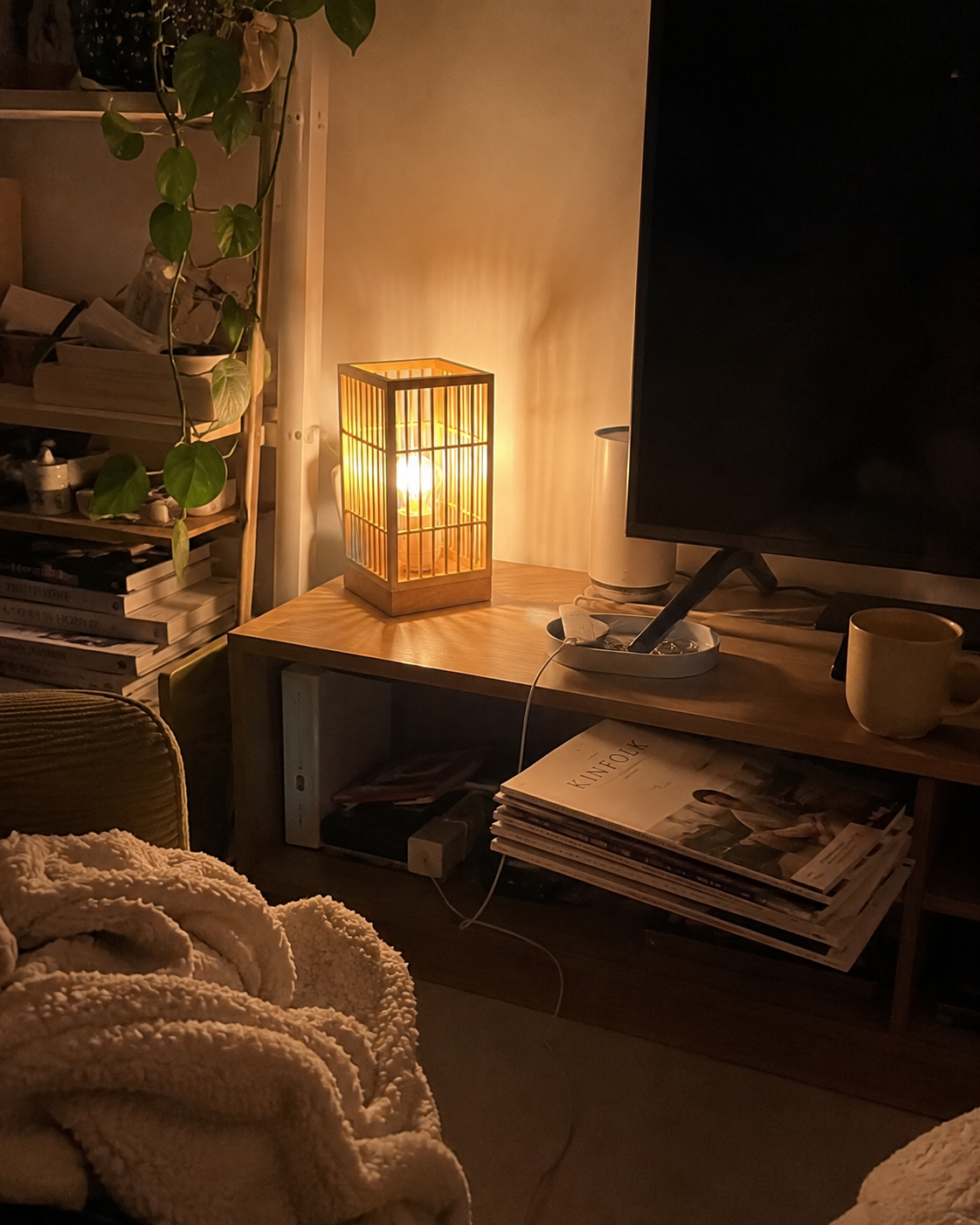 Kago | Bamboo Cage Table Lamp
