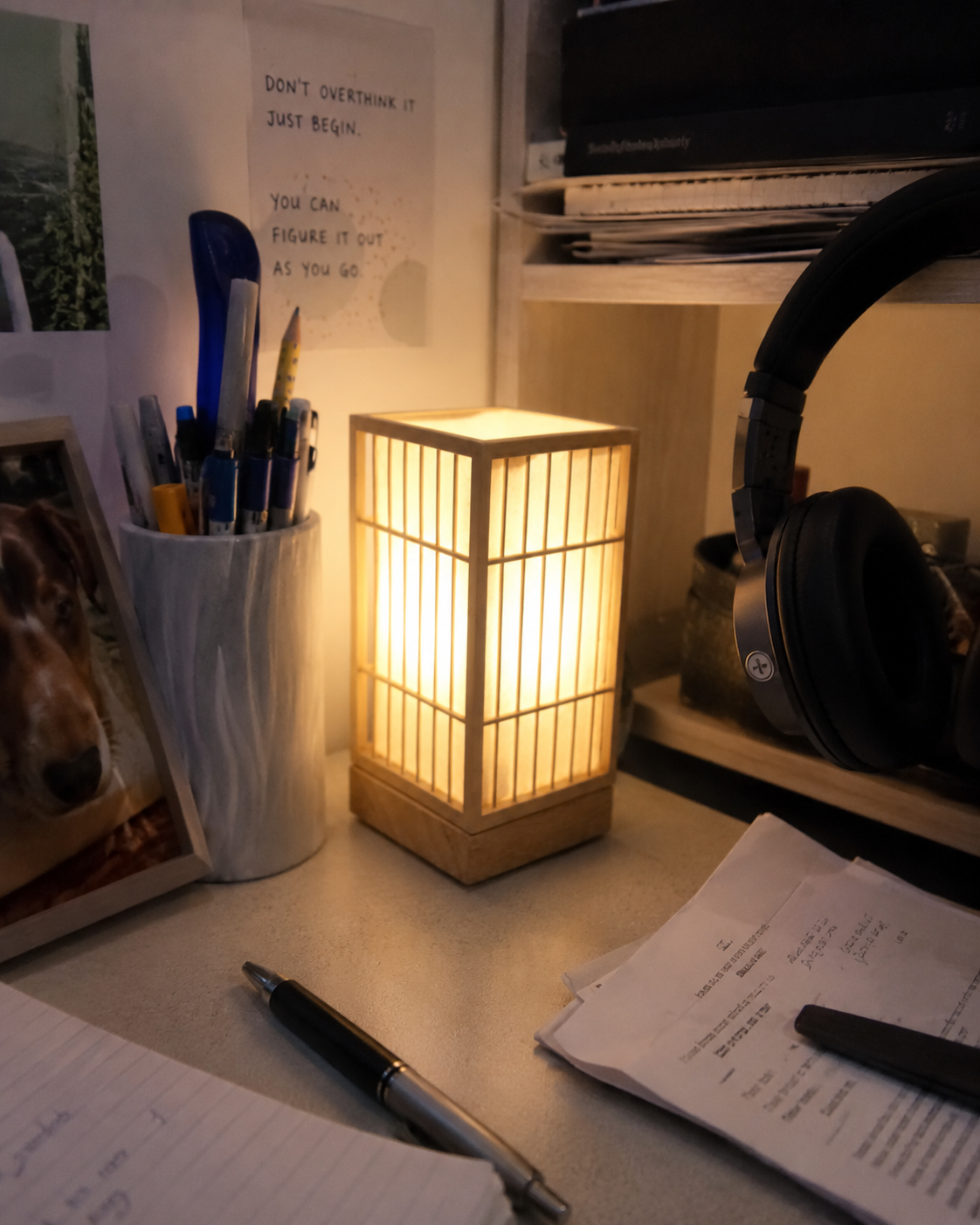 Kago | Bamboo Cage Table Lamp