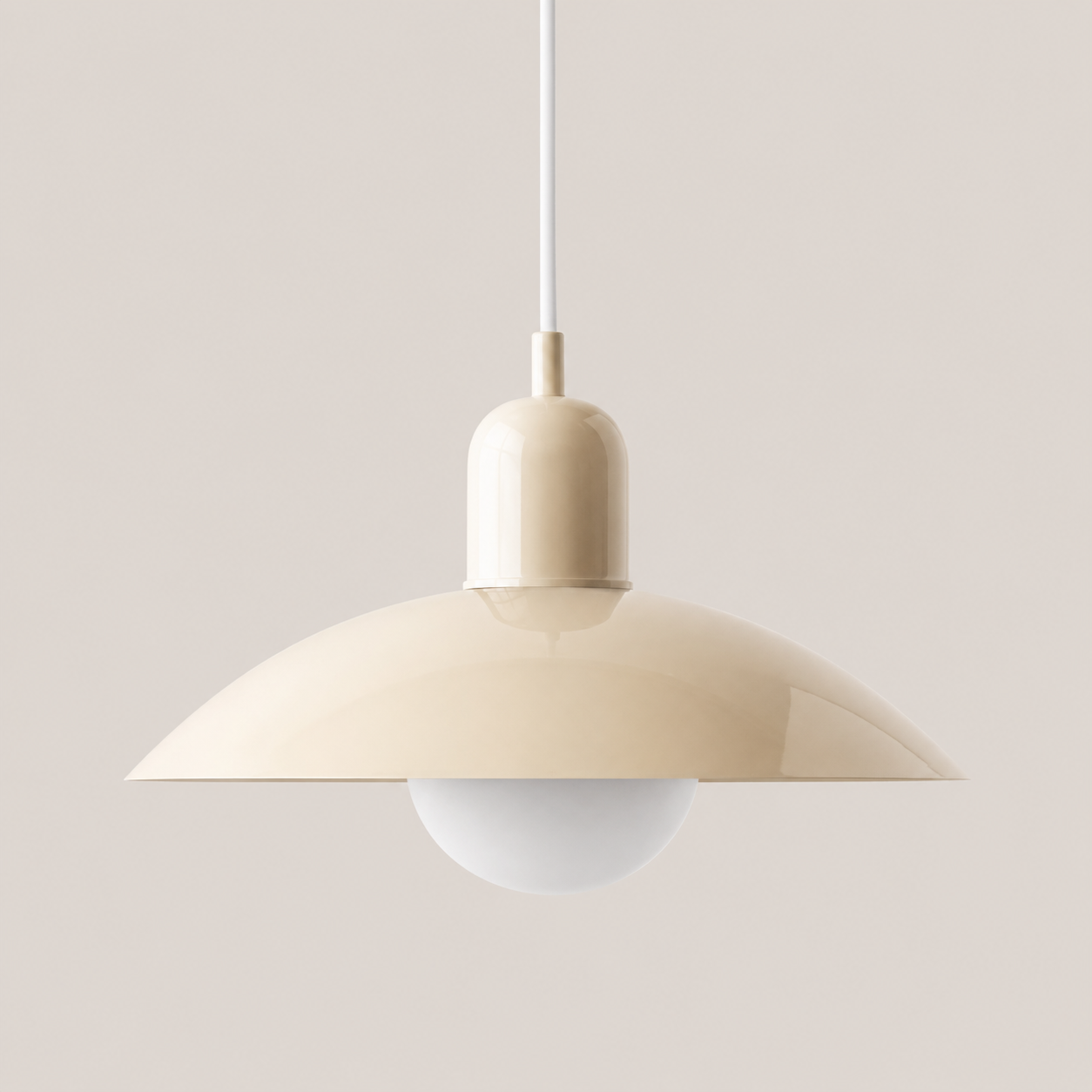 Arlo | Retro Two-Tone Dome Pendant Light