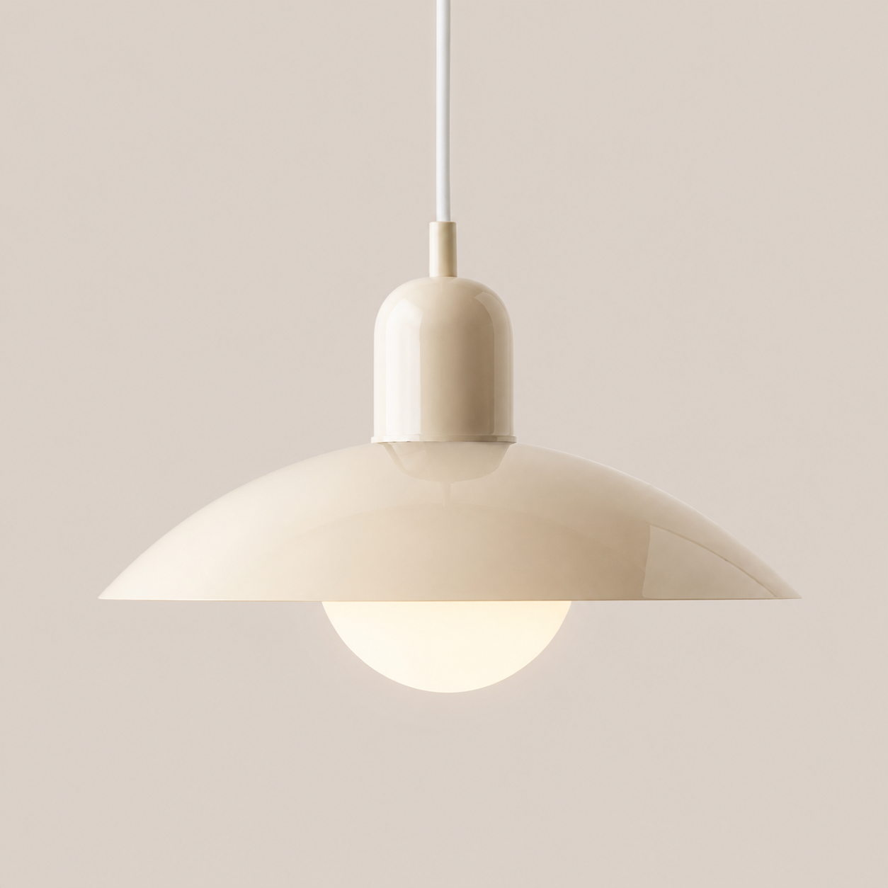 Arlo | Retro Two-Tone Dome Pendant Light