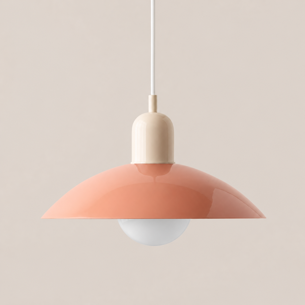Arlo | Retro Two-Tone Dome Pendant Light