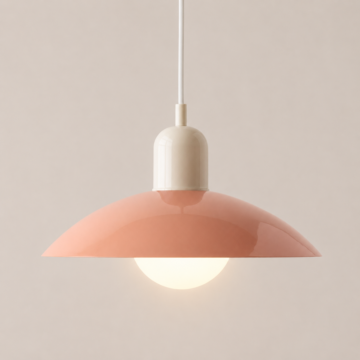 Arlo | Retro Two-Tone Dome Pendant Light
