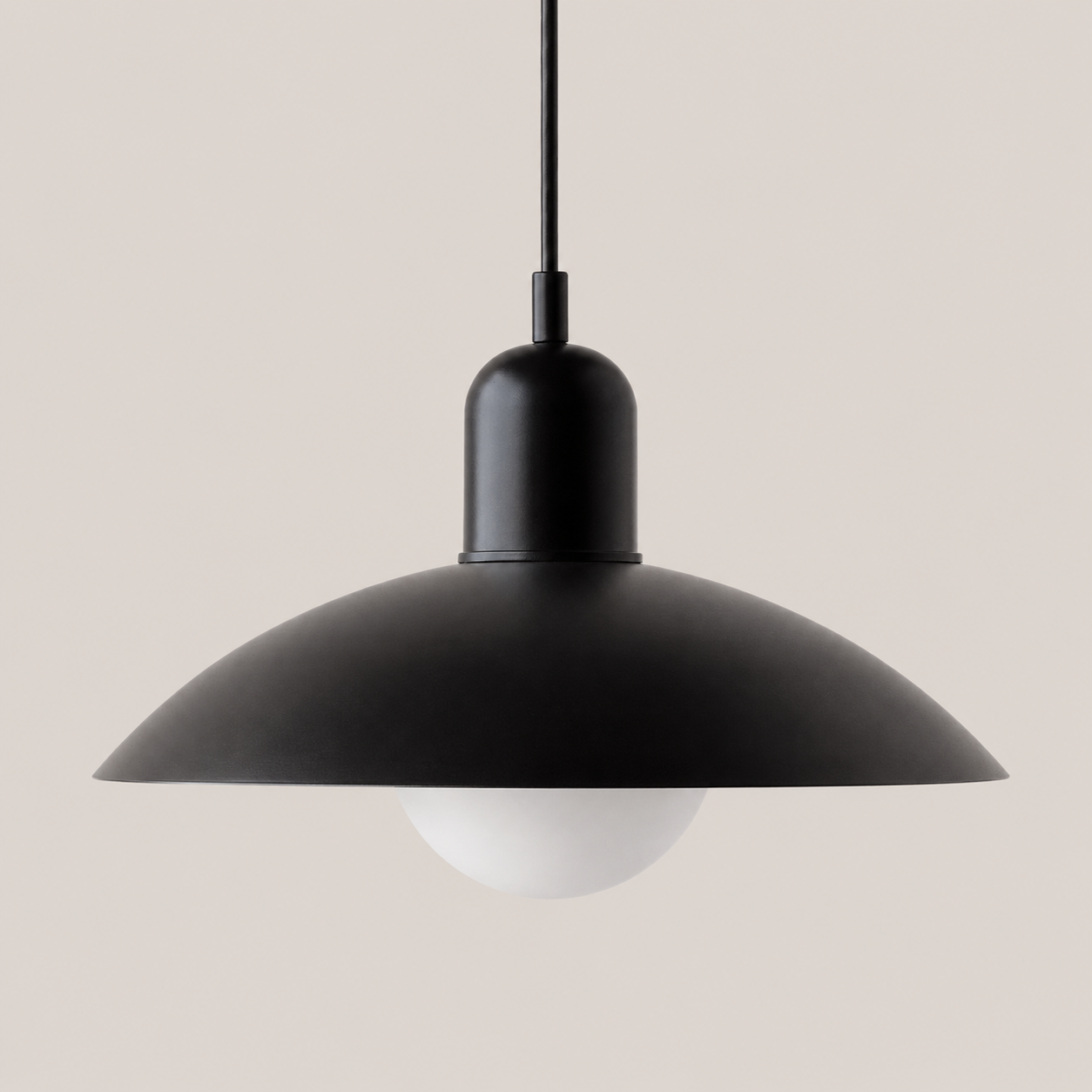 Arlo | Retro Two-Tone Dome Pendant Light