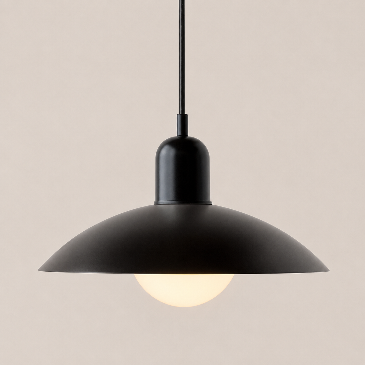 Arlo | Retro Two-Tone Dome Pendant Light