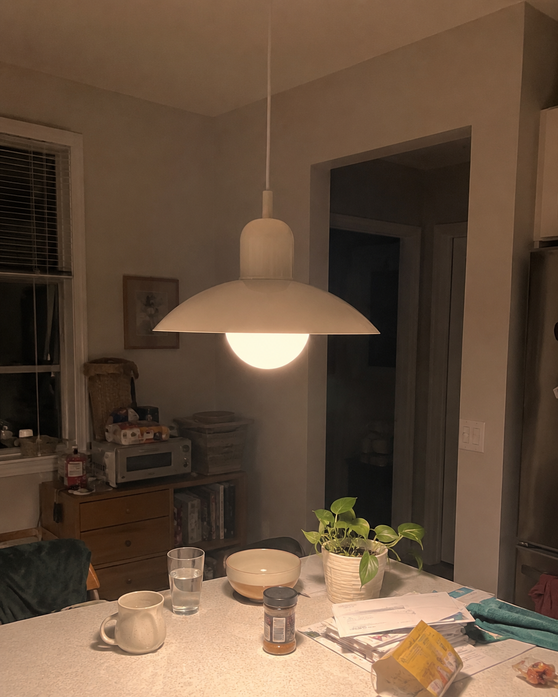 Arlo | Retro Two-Tone Dome Pendant Light