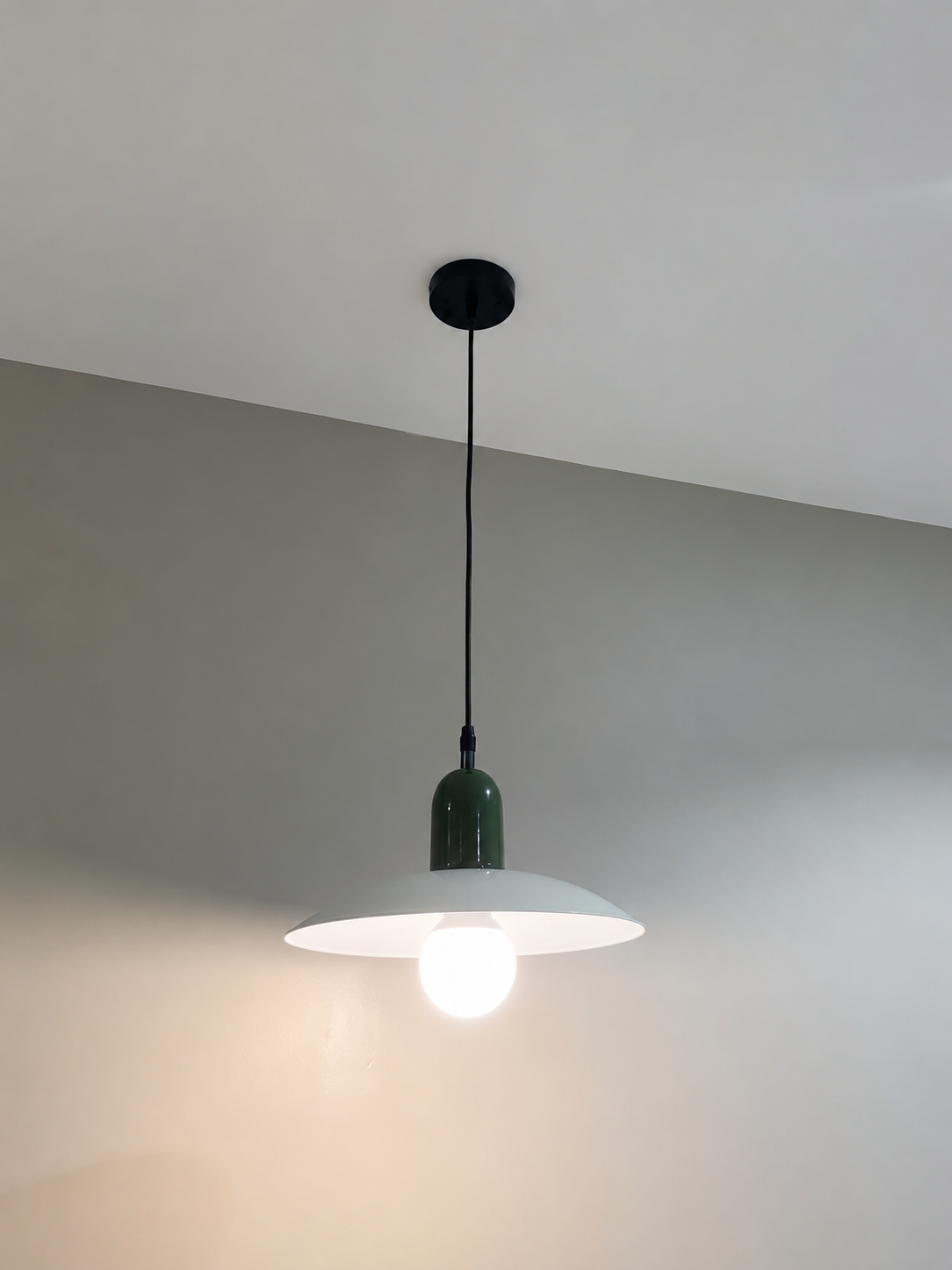 Arlo | Retro Two-Tone Dome Pendant Light
