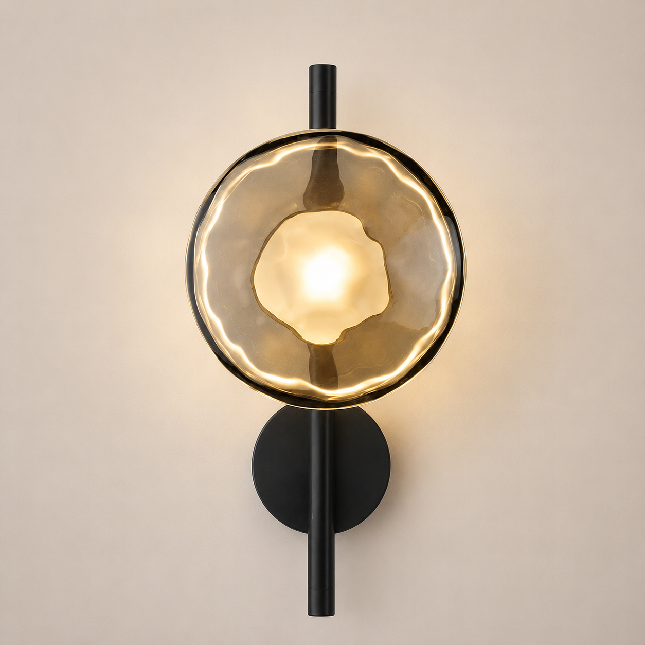 Orbis | Long-Arm Glass Globe Wall Sconce