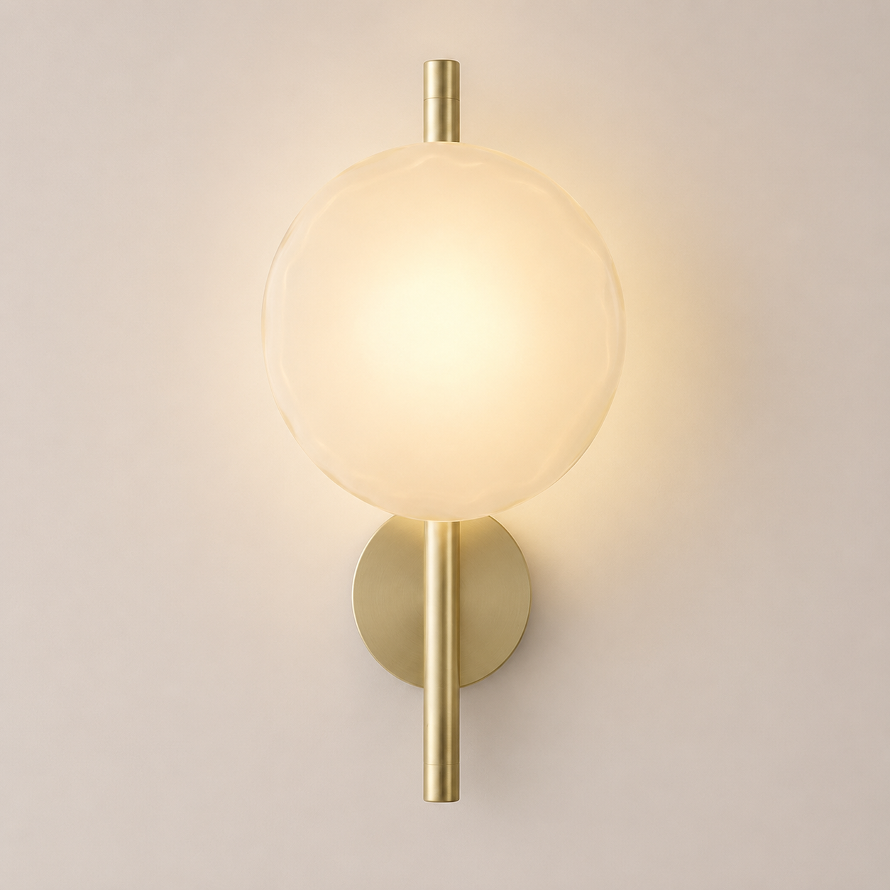 Orbis | Long-Arm Glass Globe Wall Sconce