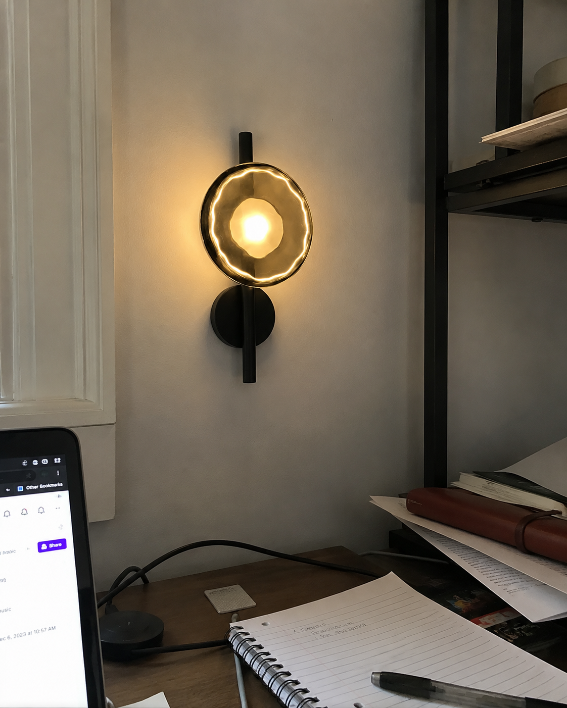 Orbis | Long-Arm Glass Globe Wall Sconce