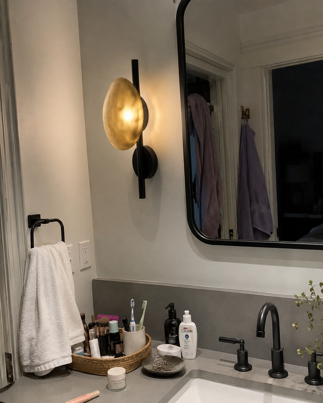 Orbis | Long-Arm Glass Globe Wall Sconce