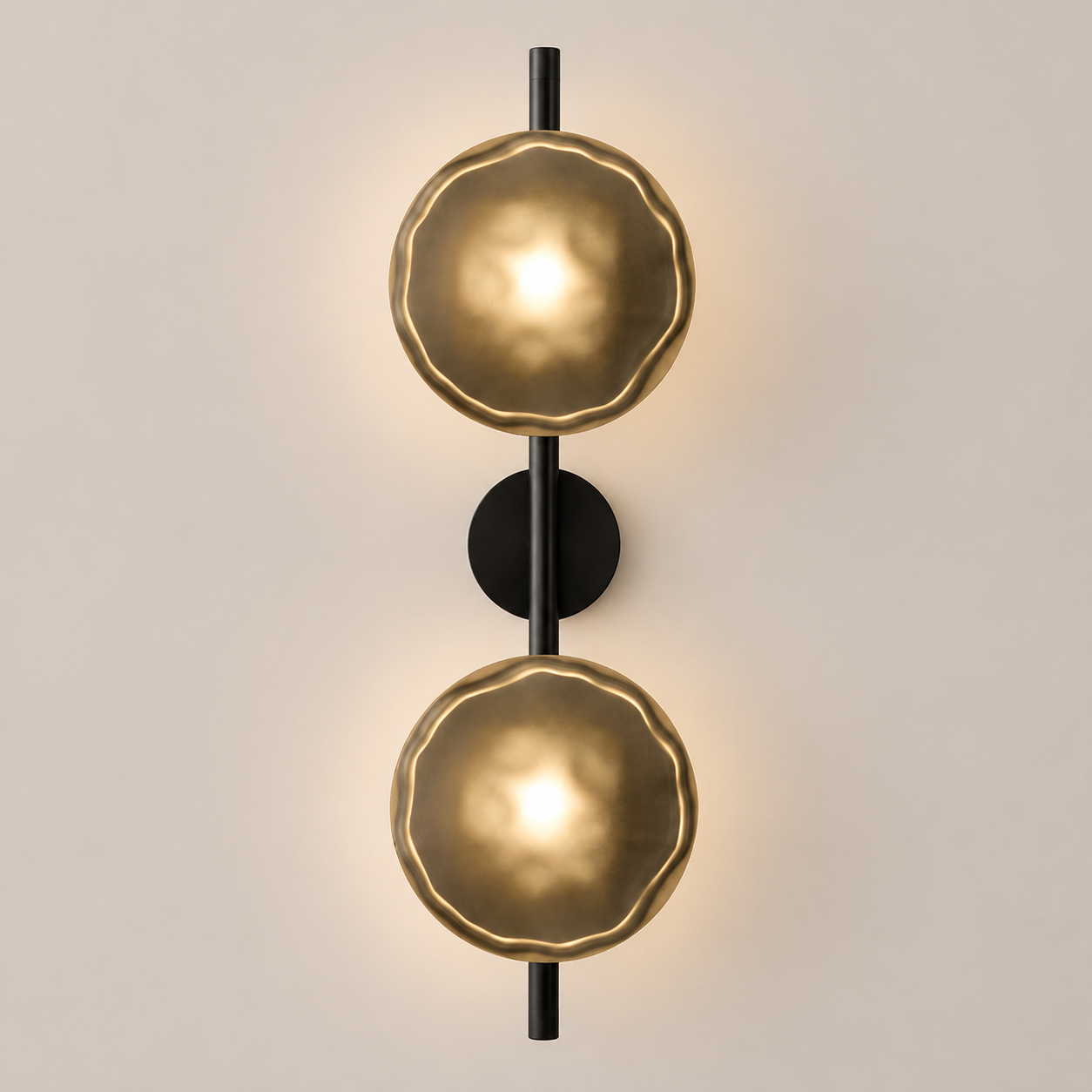 Orbis | Double Glass Globe Wall Sconce