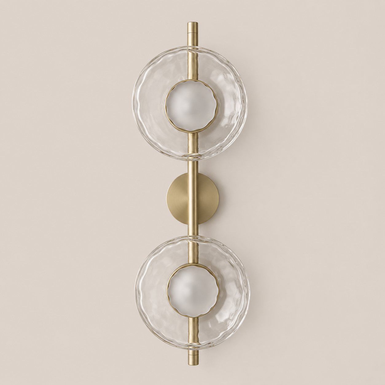 Orbis | Double Glass Globe Wall Sconce