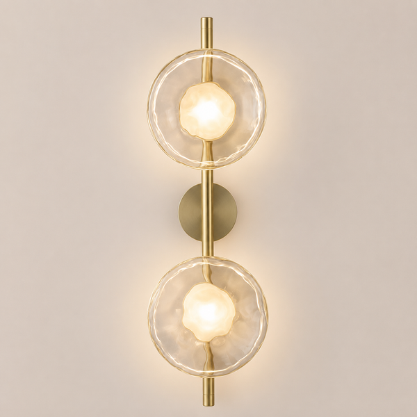 Orbis | Double Glass Globe Wall Sconce