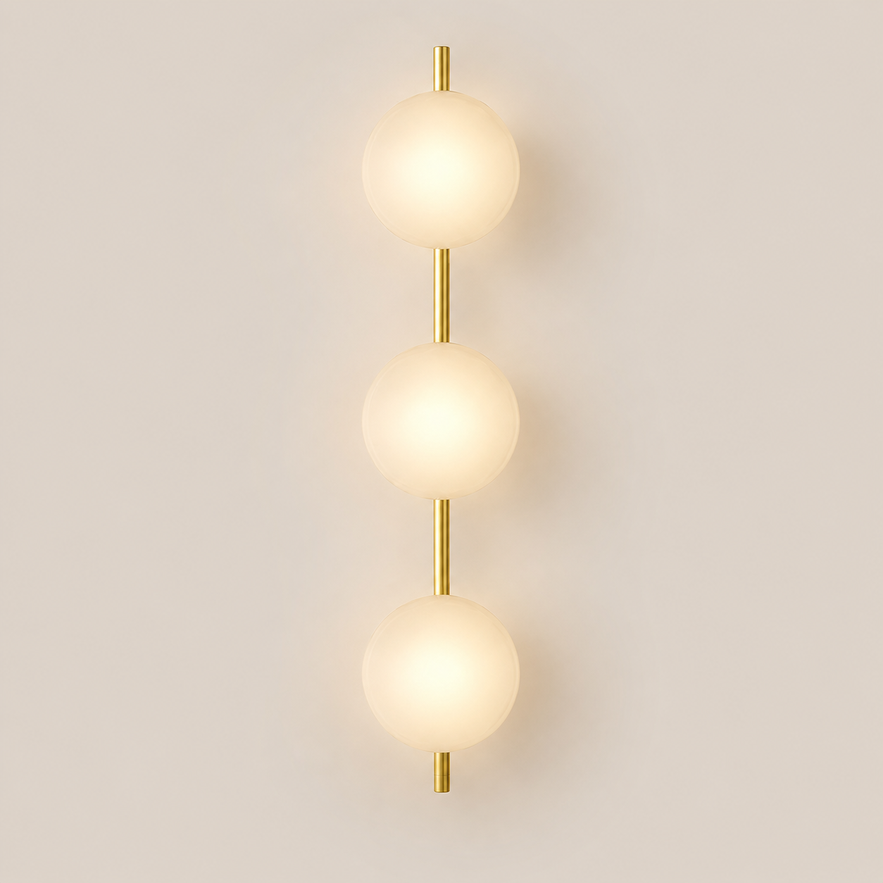 Orbis | Triple Glass Globe Wall Sconce