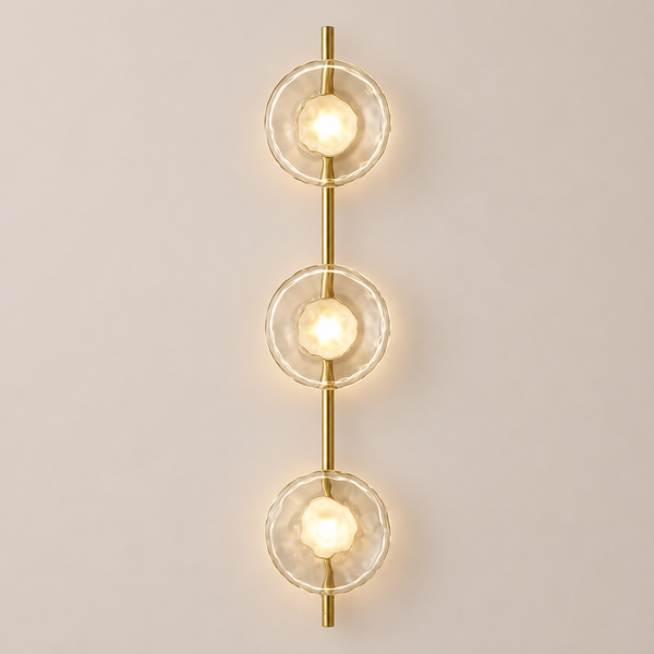 Orbis | Triple Glass Globe Wall Sconce